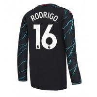 Manchester City Rodri Hernandez #16 Kolmaspaita 2023-24 Pitkähihainen